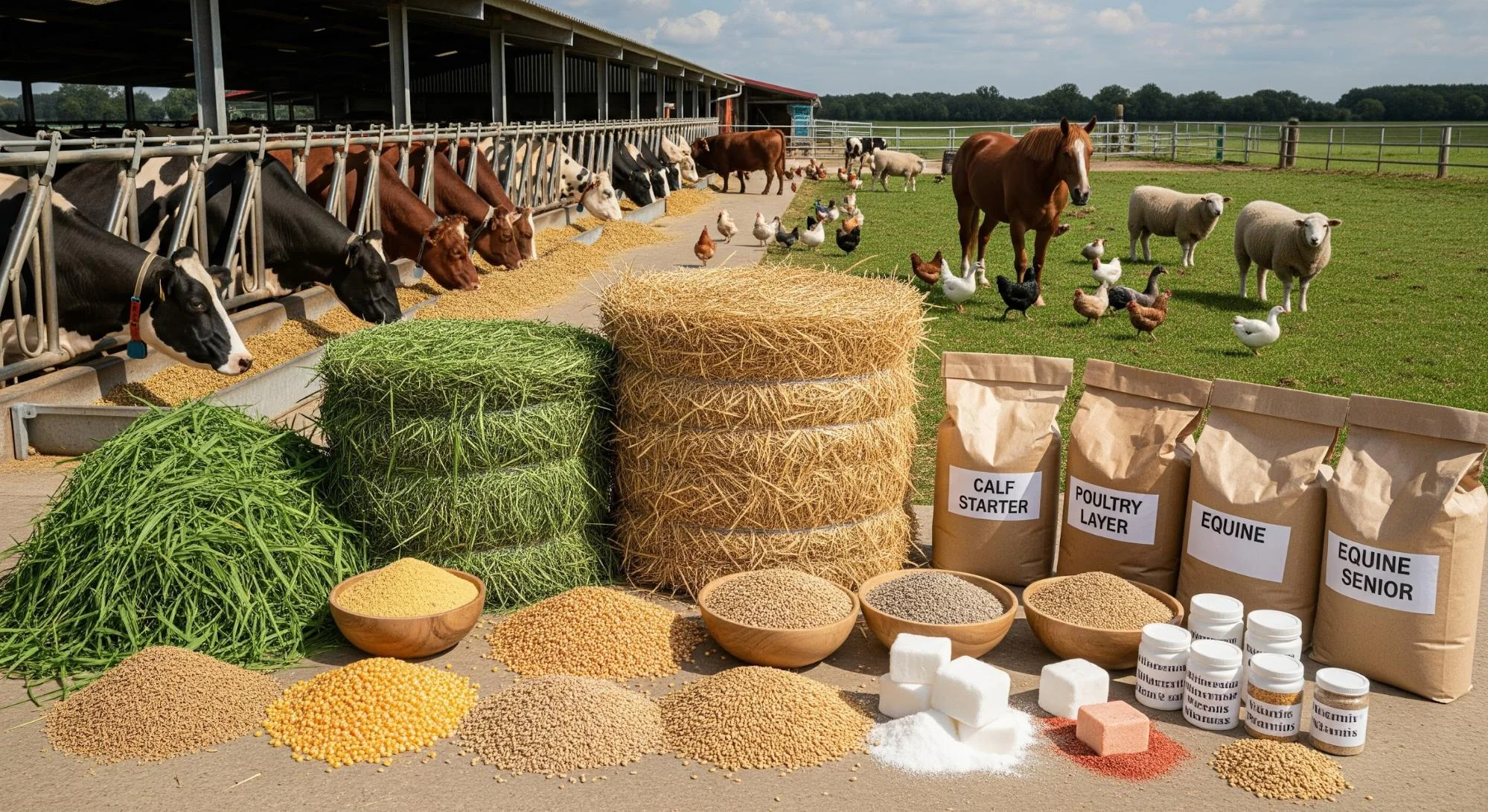 Balanced Animal Feed